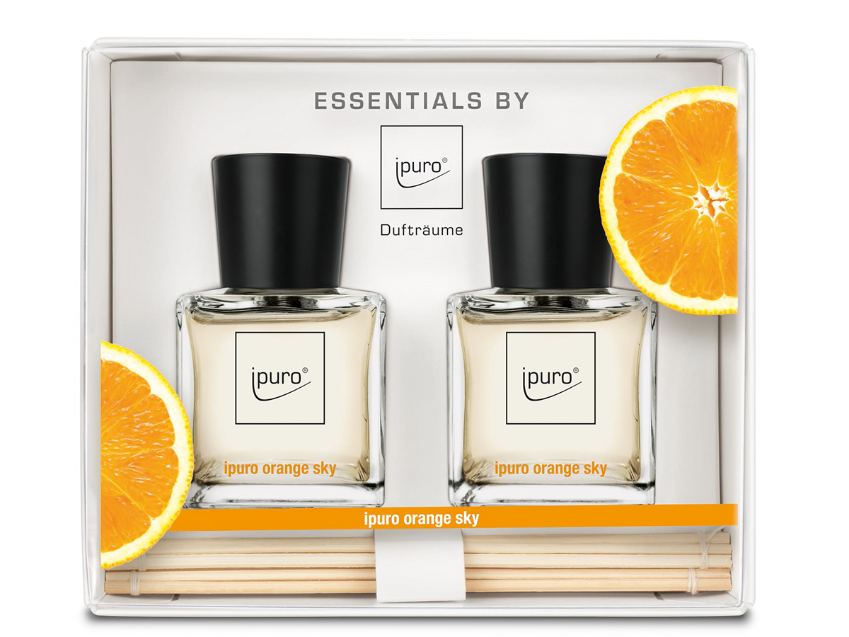 IPURO ESSENTIALS ORANGE SKY ΑΡΩΜΑΤΙΚΟ ΧΩΡΟΥ 50ml SET 2ΤΜΧ