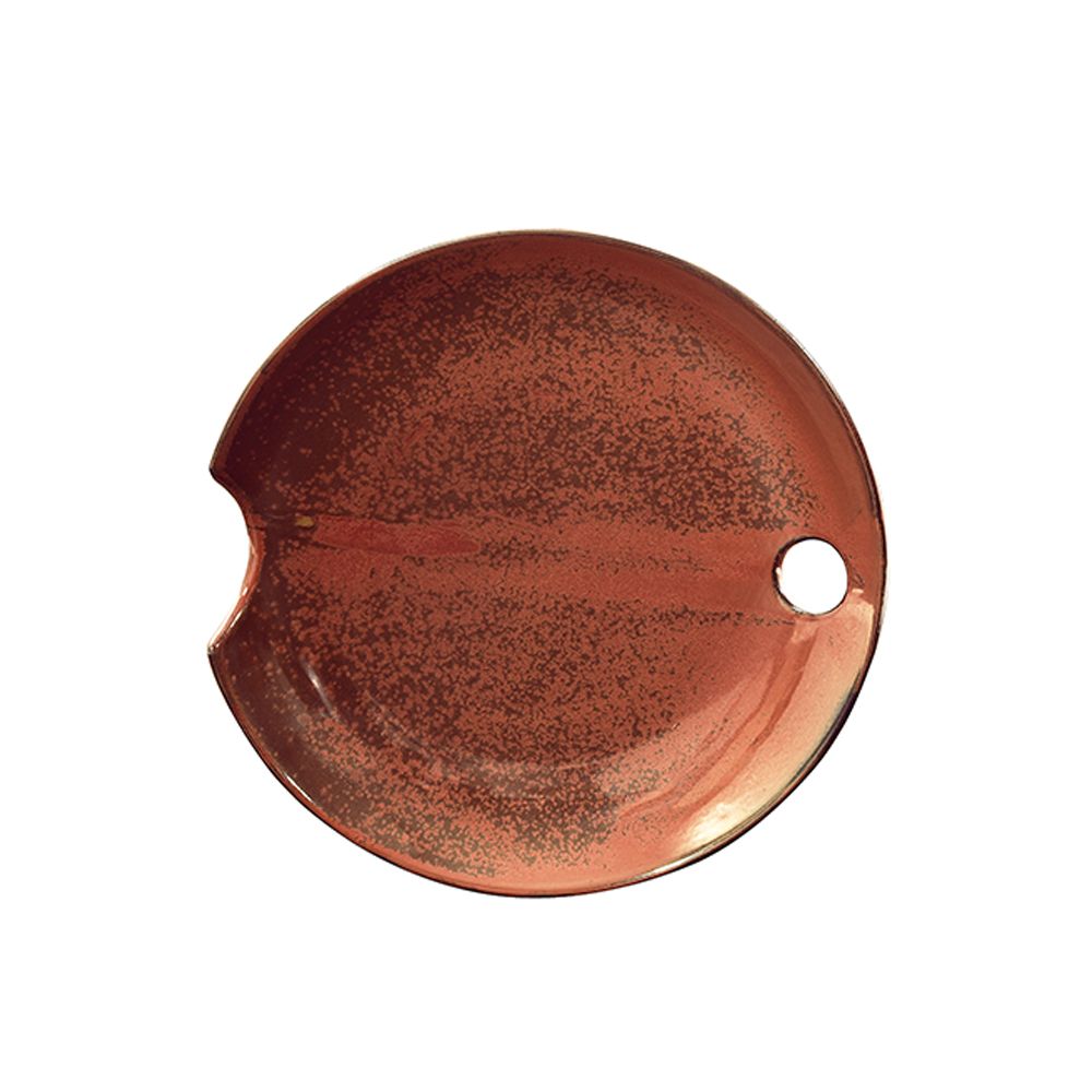 ROND ΠΙΑΤΕΛΑ ΔΙΑΚΟΣΜΗΣΗΣ 30x30x5 ΚΕΡΑΜΙΚΟ TERRACOTTA