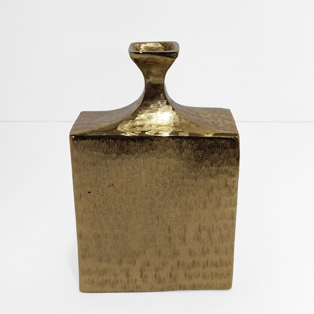 FLASCHE ΒΑΖΟ 18x9x28 ΑΛΟΥΜΙΝΙΟ ΧΡΥΣΟ