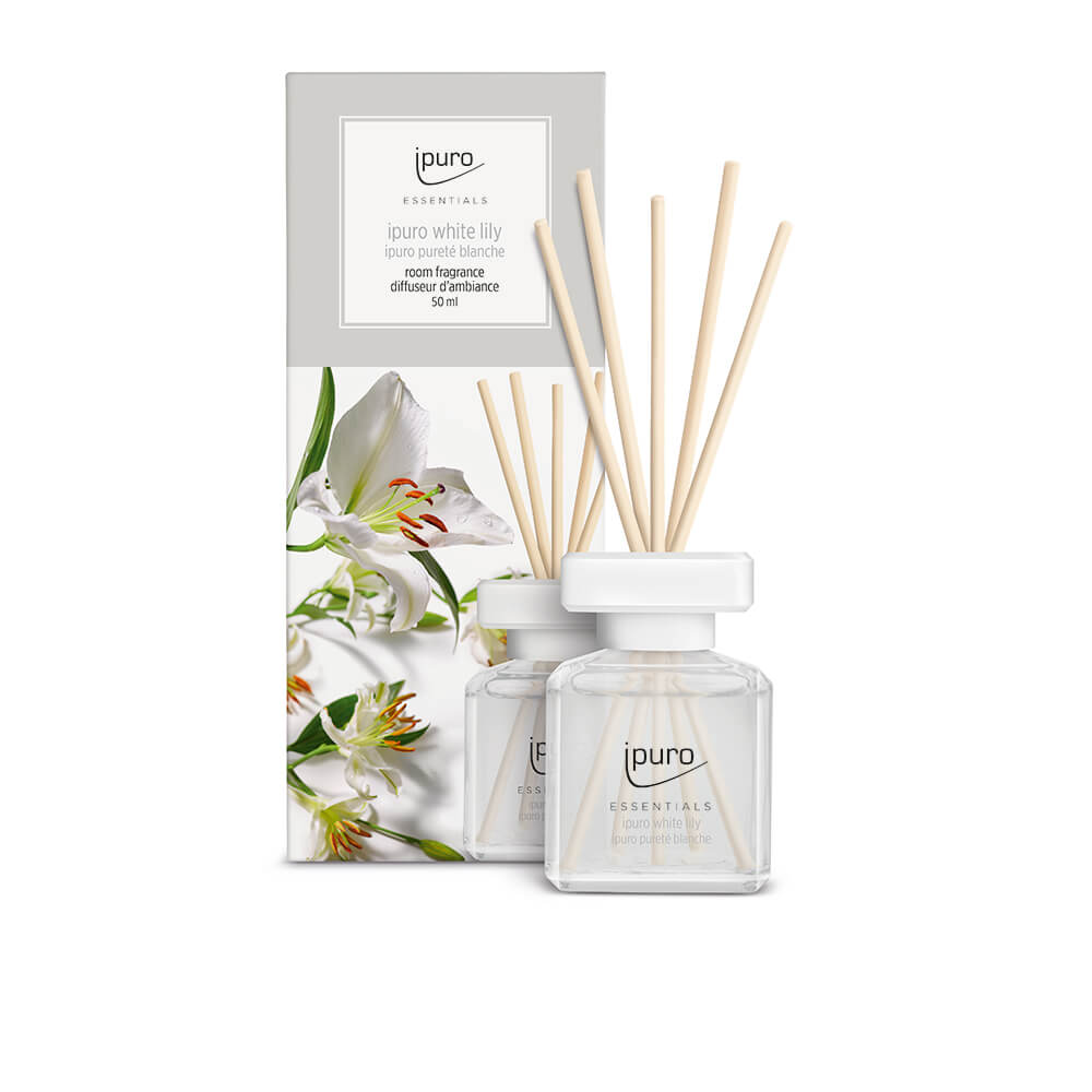 IPURO ESSENTIALS WHITE LILY ΑΡΩΜΑΤΙΚΟ ΧΩΡΟΥ 50ml 5x6x15 ΓΥΑΛΙ