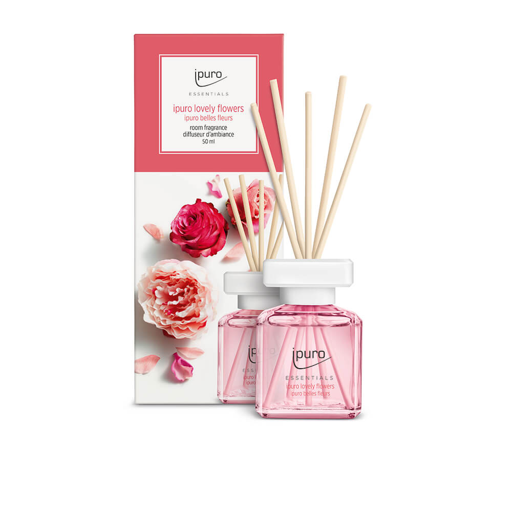 IPURO ESSENTIALS LOVELY FLOWERS ΑΡΩΜΑΤΙΚΟ ΧΩΡΟΥ 50ml 5x6x15 ΓΥΑΛΙ