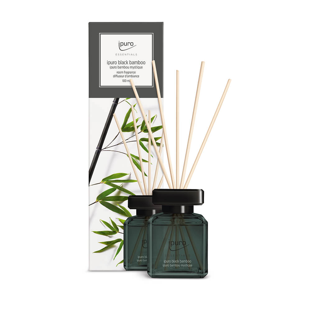 IPURO ESSENTIALS BLACK BAMBOO ΑΡΩΜΑΤΙΚΟ ΧΩΡΟΥ 100ml 6x7x23 ΓΥΑΛΙ