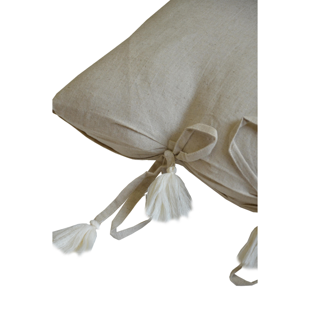 AMMOS 1 ΔΙΑΚΟΣΜΗΤΙΚΟ ΜΑΞΙΛΑΡΙ 45x45cm ΒΑΜΒΑΚΙ ΜΠΕΖ
