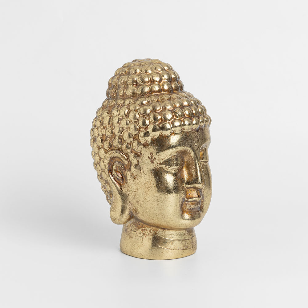 SAKIA ΔΙΑΚΟΣΜΗΤΙΚΟ ΒΟΥΔΑΣ 16x14x22cm POLYRESIN ΧΡΥΣΟ