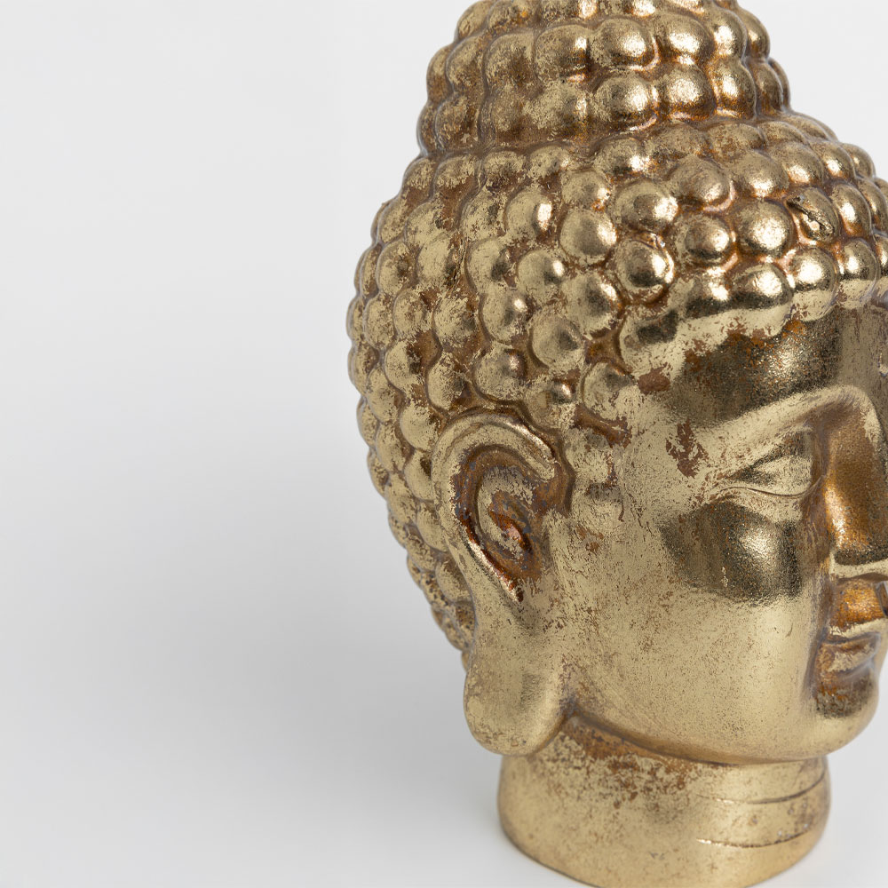 SAKIA ΔΙΑΚΟΣΜΗΤΙΚΟ ΒΟΥΔΑΣ 16x14x22cm POLYRESIN ΧΡΥΣΟ