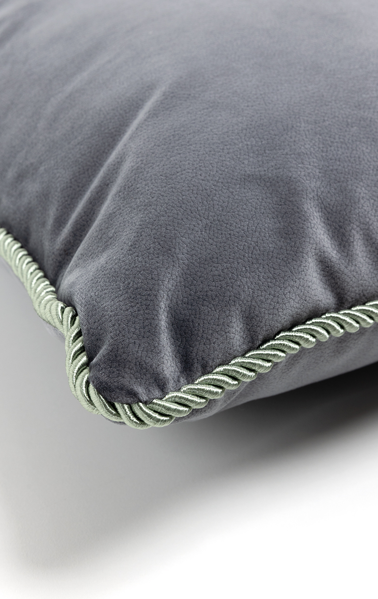 SOLID ΔΙΑΚΟΣΜΗΤΙΚΟ ΜΑΞΙΛΑΡΙ 50x50 ΒΕΛΟΥΔΟ ΓΚΡΙ