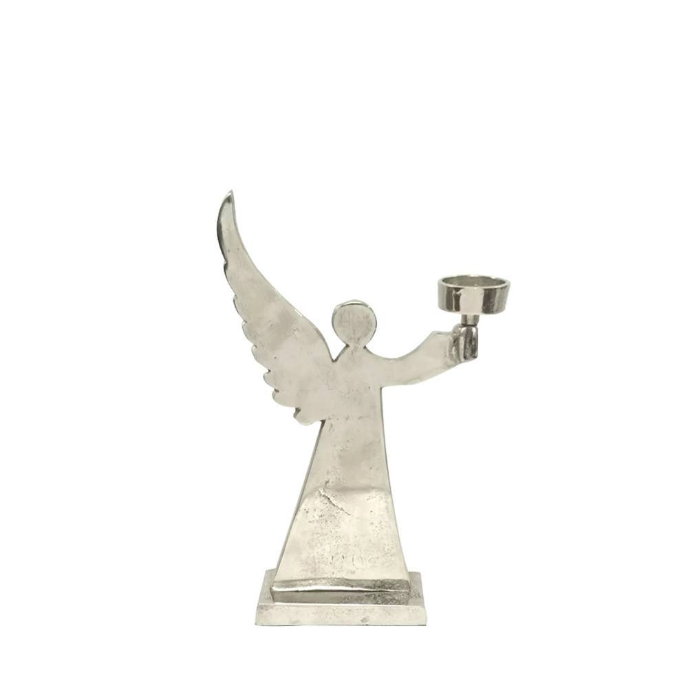 ARGENT ANGEL ΒΑΣΗ ΡΕΣΩ ΧΡΙΣΤΟΥΓΕΝΝΙΑΤΙΚΗ 16x6x27 ΑΛΟΥΜΙΝΙΟ ΑΣΗΜΙ