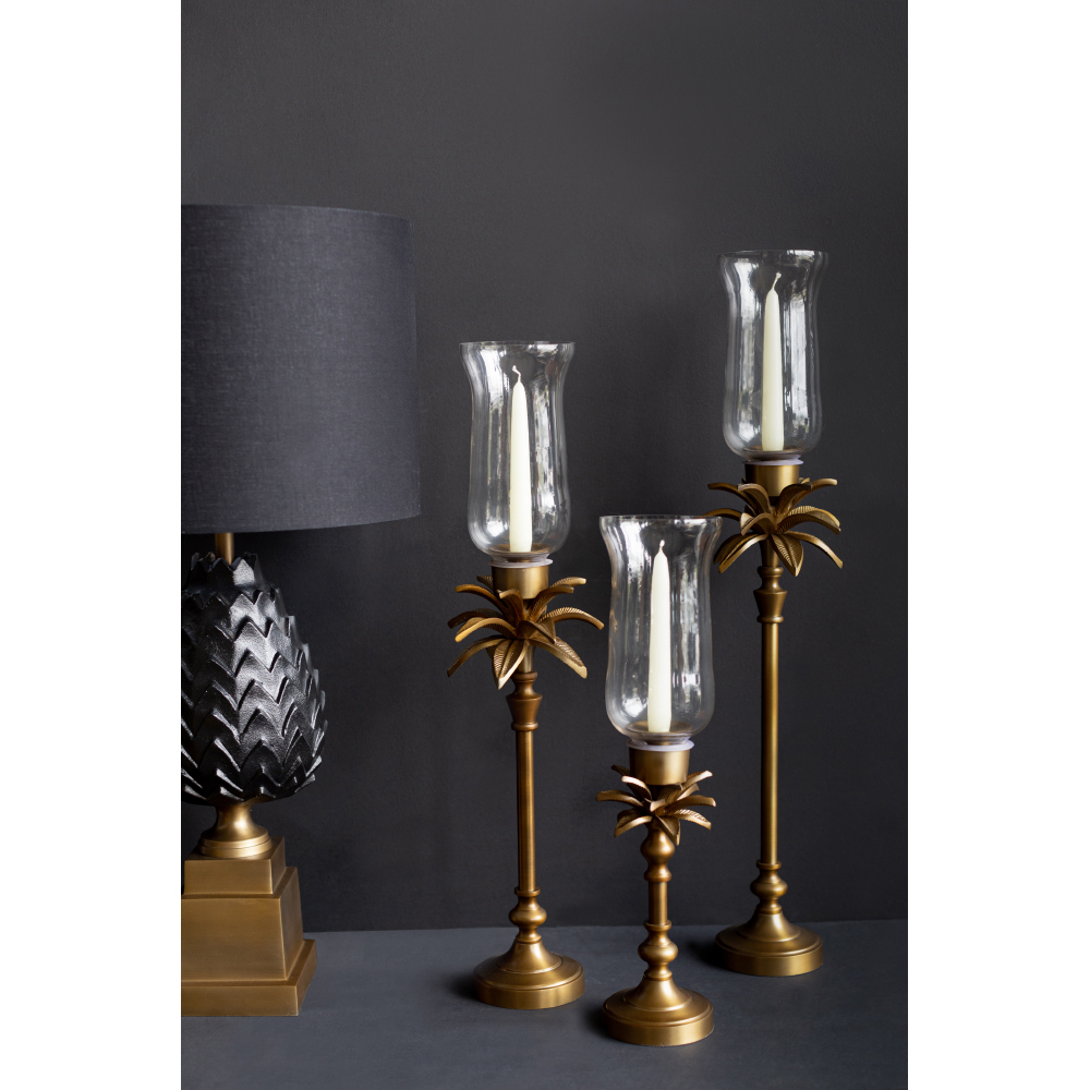 ANANIA 3 ΚΗΡΟΠΗΓΙΟ 14x14x79cm ΑΛΟΥΜΙΝΙΟ ΜΠΡΟΝΖΕ ΓΥΑΛΙ