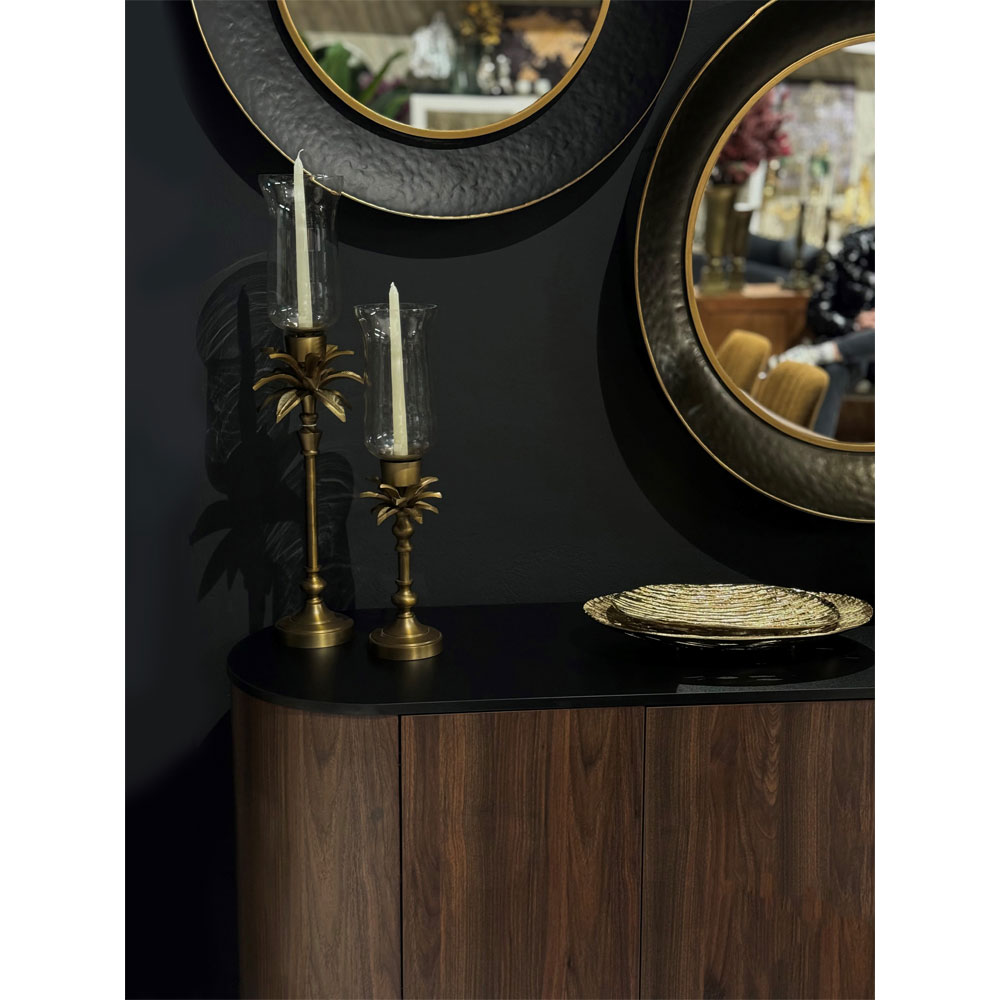 ANANIA 3 ΚΗΡΟΠΗΓΙΟ 14x14x79cm ΑΛΟΥΜΙΝΙΟ ΜΠΡΟΝΖΕ ΓΥΑΛΙ