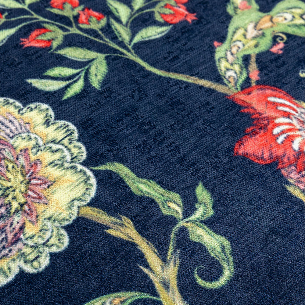 FLORES ΔΙΑΚΟΣΜΗΤΙΚΟ ΜΑΞΙΛΑΡΙ 45x45cm CHENILLE ΠΟΛΥΧΡΩΜΟ