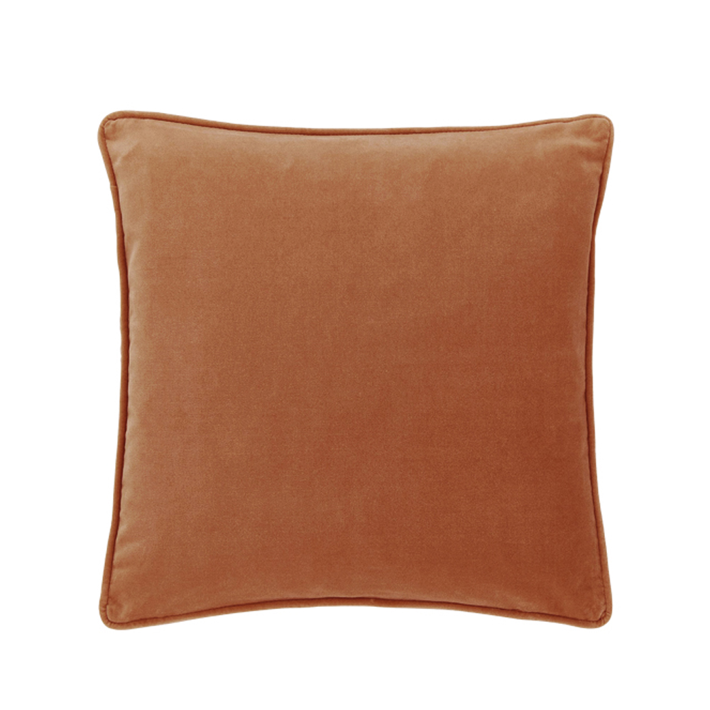 SIMPLY MARIET ΔΙΑΚΟΣΜΗΤΙΚΟ ΜΑΞΙΛΑΡΙ 45x45 ΒΕΛΟΥΔΟ TERRACOTTA