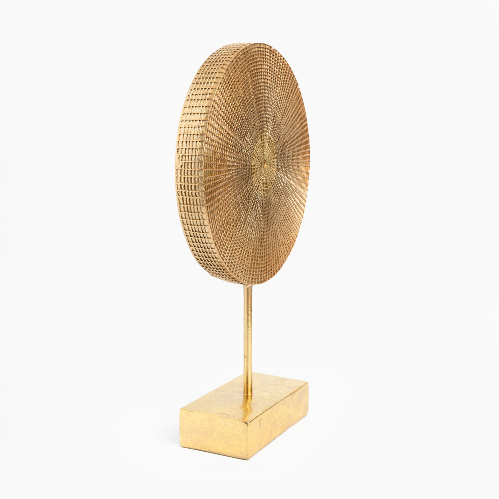 SKIVA ΔΙΑΚΟΣΜΗΤΙΚΟ TOTEM 23x7x36 POLYRESIN ΧΡΥΣΟ