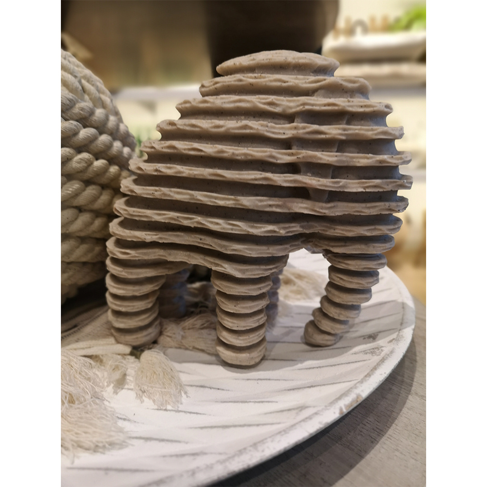 PAIDO ΔΙΑΚΟΣΜΗΤΙΚΟ ΕΛΕΦΑΝΤΑΣ 18x10x16 POLYRESIN ΓΚΡΙ