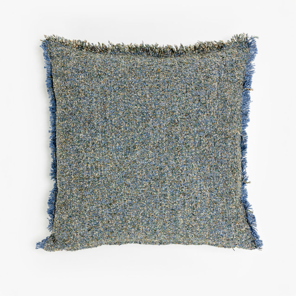 BLUING C ΔΙΑΚΟΣΜΗΤΙΚΟ ΜΑΞΙΛΑΡΙ 50x50 ΒΑΜΒΑΚΙ ΜΠΛΕ ΒΙΣΚΟΖΗ