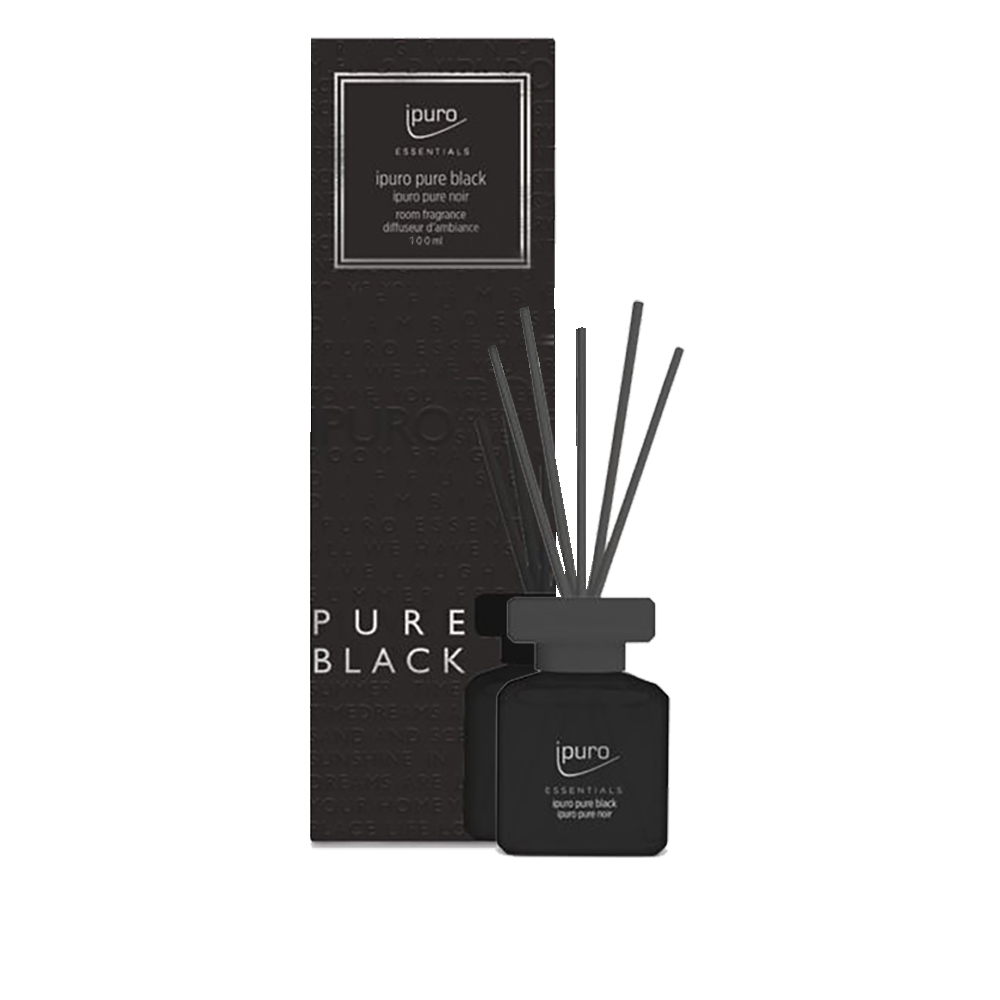 IPURO ESSENTIALS PURE BLACK ΑΡΩΜΑΤΙΚΟ ΧΩΡΟΥ 100ml 6x7x23 ΓΥΑΛΙ