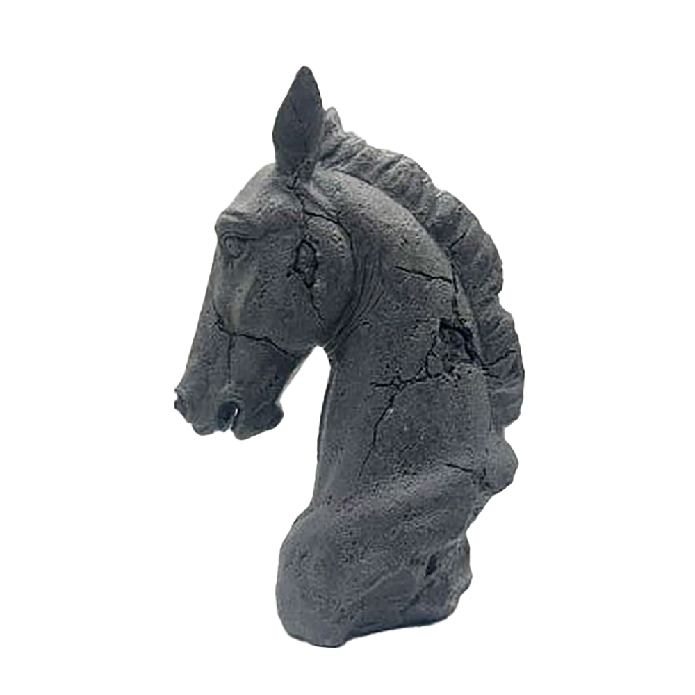 CABALLO ΔΙΑΚΟΣΜΗΤΙΚΟ ΑΛΟΓΟ 27x18x40 POLYRESIN ΓΚΡΙ