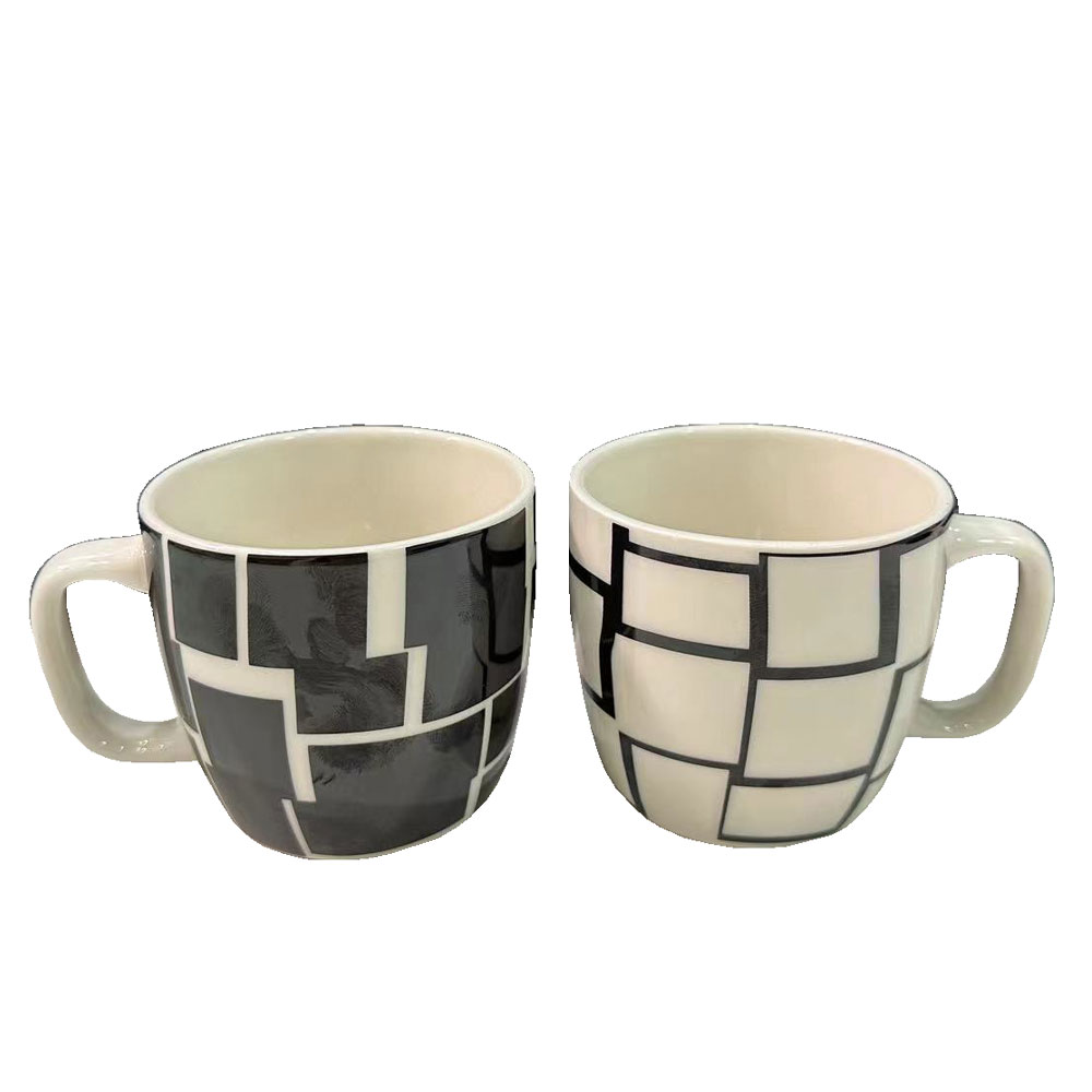 PREMIUM ΚΟΥΠΑ ESPRESSO SET 4ΤΜΧ NEW BONE CHINA ΛΕΥΚΟ ΜΑΥΡΟ