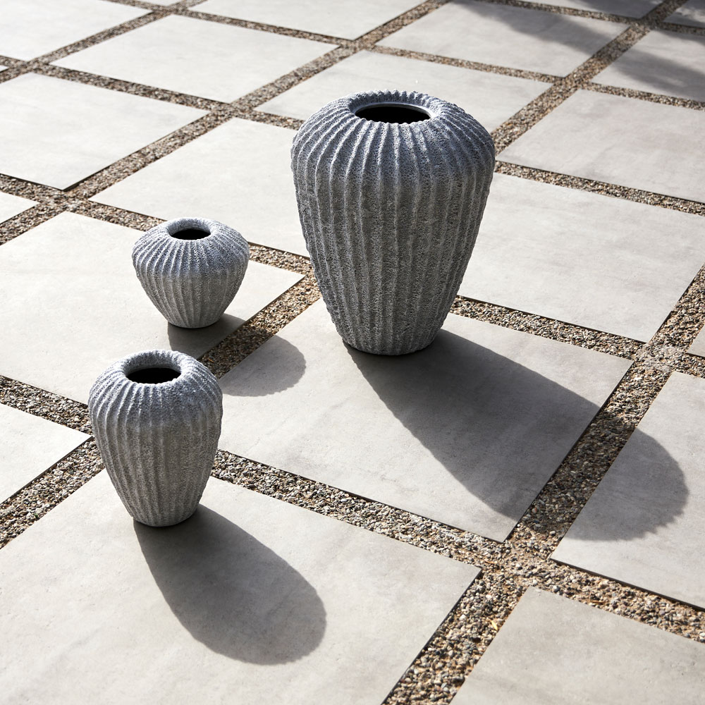 RAMBLER ΒΑΖΟ 32x32x27 ΤΕΧΝΗΤΗ ΠΕΤΡΑ IVORY