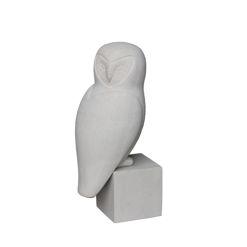 WISE OWL ΔΙΑΚΟΣΜΗΤΙΚΗ ΚΟΥΚΟΥΒΑΓΙΑ 27x24x67 ΤΕΧΝΗΤΗ ΠΕΤΡΑ ΜΠΕΖ