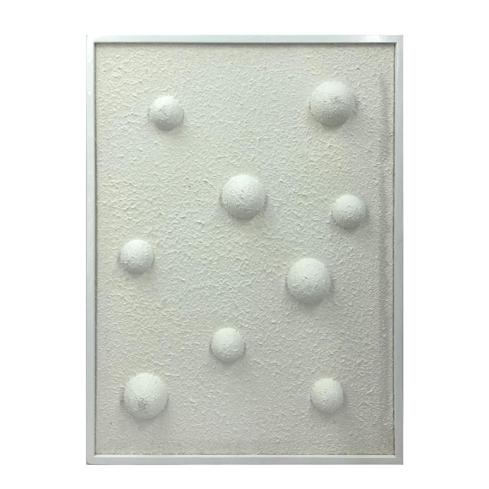 WHITE CLOUDS ΠΙΝΑΚΑΣ ΔΙΑΚΟΣΜΗΣΗΣ 60x80x6 ΞΥΛΟ ΛΕΥΚΟ ΛΕΥΚΟ