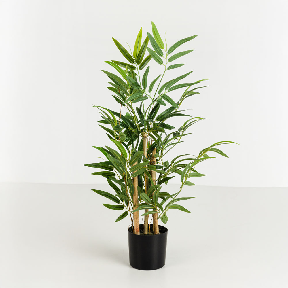BAMBOO ΦΥΤΟ ΤΕΧΝΗΤΟ ΣΕ ΓΛΑΣΤΡΑ 70 POLYESTER ΠΡΑΣΙΝΟ PVC