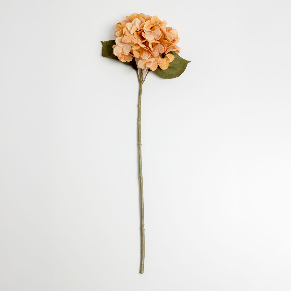 HYDRANGEA ΛΟΥΛΟΥΔΙ ΤΕΧΝΗΤΟ 67 POLYESTER ΚΙΤΡΙΝΟ ΠΟΡΤΟΚΑΛΙ ΠΡΑΣΙΝΟ