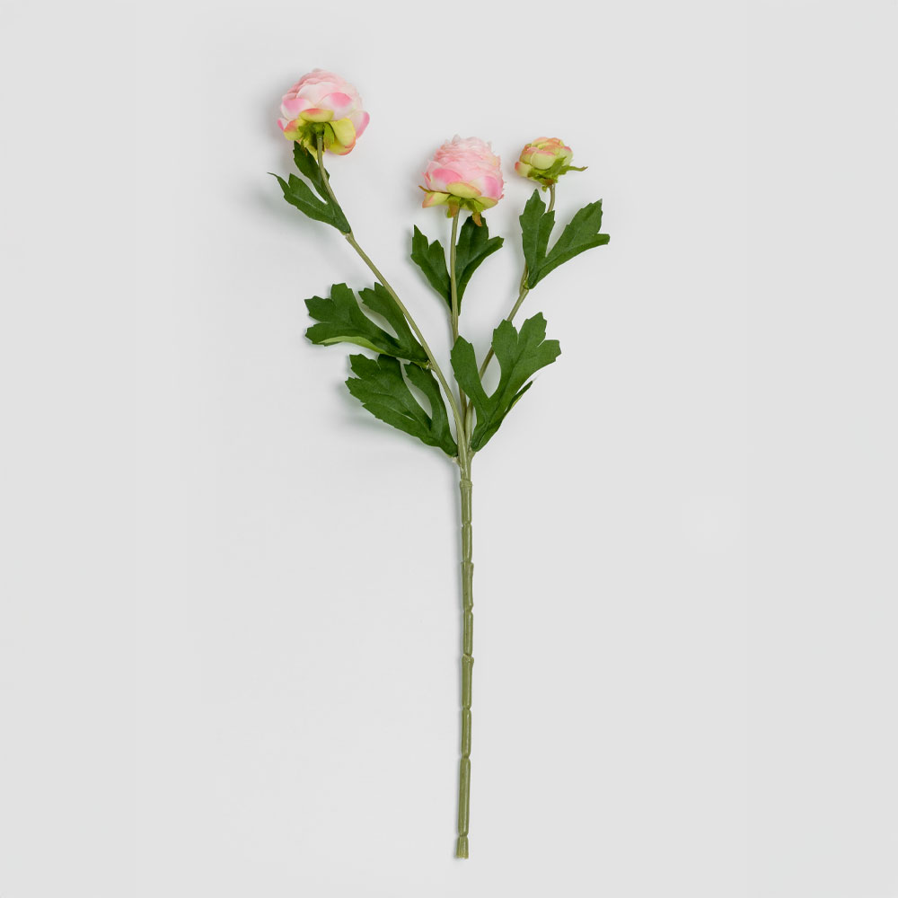 RANUNCULUS ΛΟΥΛΟΥΔΙ ΤΕΧΝΗΤΟ 42 POLYESTER ΣΟΜΟΝ ΠΡΑΣΙΝΟ