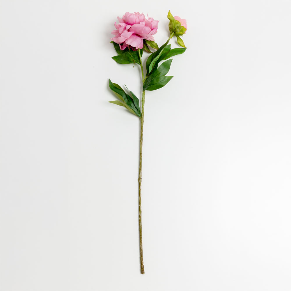 PEONY ΛΟΥΛΟΥΔΙ ΤΕΧΝΗΤΟ 67 POLYESTER ΡΟΖ ΠΡΑΣΙΝΟ