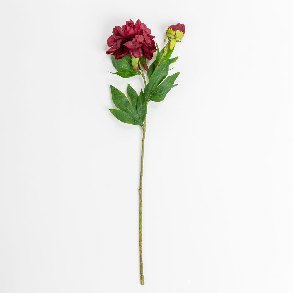 PEONY ΛΟΥΛΟΥΔΙ ΤΕΧΝΗΤΟ 67 POLYESTER ΜΠΟΡΝΤΩ ΠΡΑΣΙΝΟ