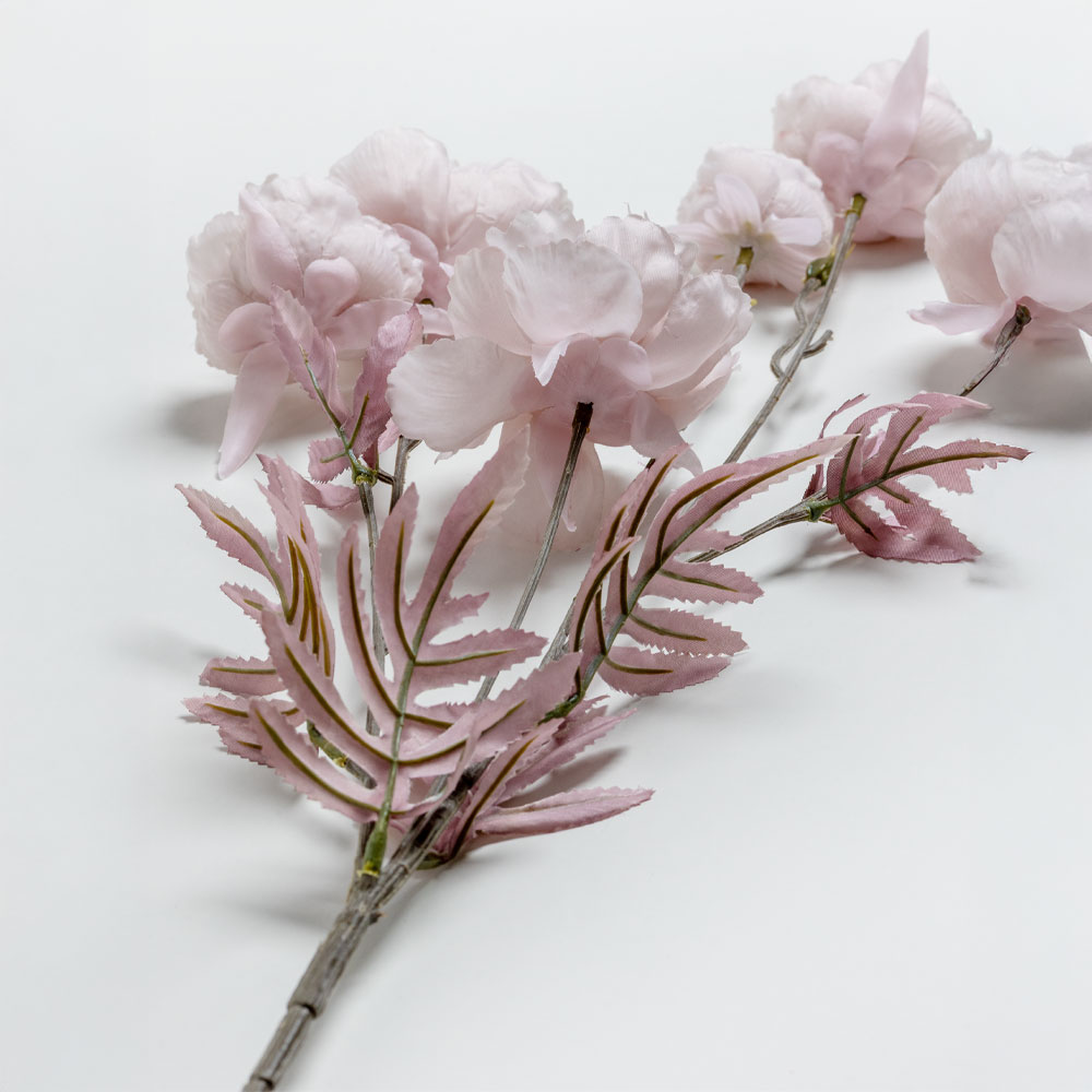 PEONY ΛΟΥΛΟΥΔΙ ΤΕΧΝΗΤΟ 82 POLYESTER ΡΟΖ ΓΚΡΙ