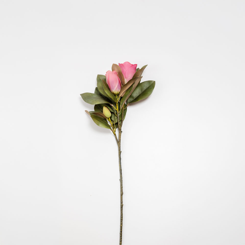 MAGNOLIA ΛΟΥΛΟΥΔΙ ΤΕΧΝΗΤΟ 83 POLYESTER ΦΟΥΞΙΑ ΠΡΑΣΙΝΟ