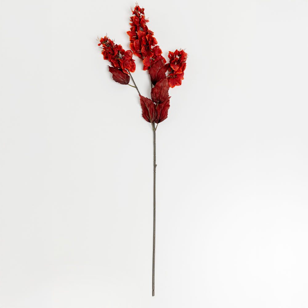 BOUGAINVILLEA ΛΟΥΛΟΥΔΙ ΤΕΧΝΗΤΟ 105 POLYESTER ΚΟΚΚΙΝΟ ΠΟΡΤΟΚΑΛΙ