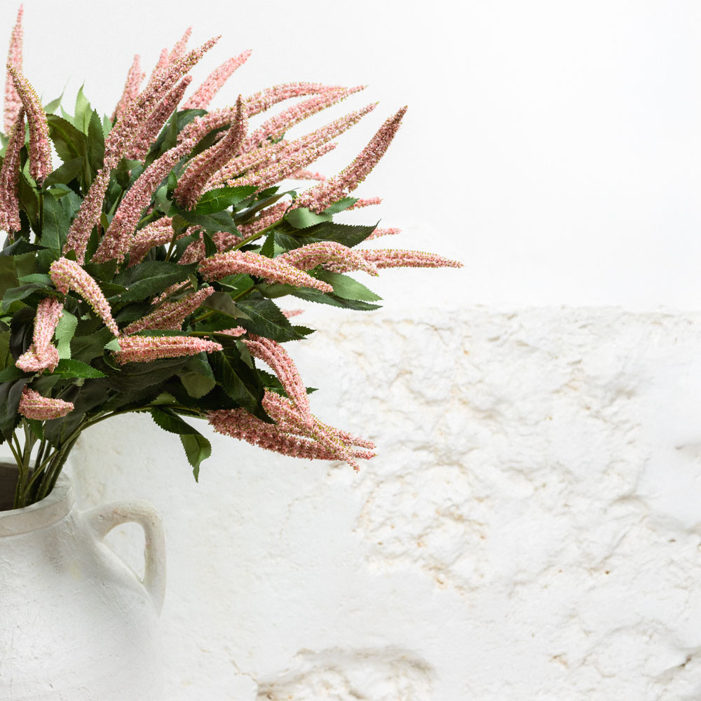 SALVIA ΚΛΑΔΙ ΤΕΧΝΗΤΟ 83 POLYESTER ΡΟΖ ΠΡΑΣΙΝΟ