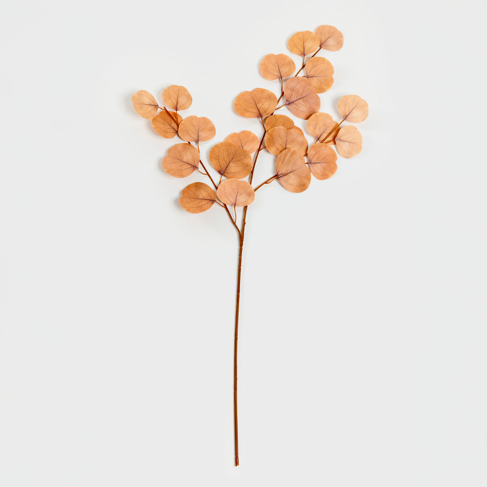 EUCALYPTUS ΚΛΑΔΙ ΤΕΧΝΗΤΟ 84 POLYESTER ΠΟΡΤΟΚΑΛΙ