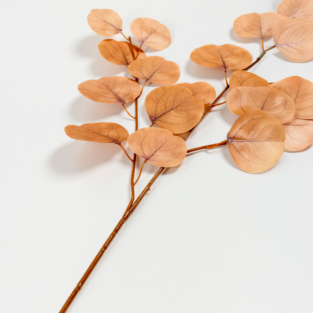 EUCALYPTUS ΚΛΑΔΙ ΤΕΧΝΗΤΟ 84 POLYESTER ΠΟΡΤΟΚΑΛΙ
