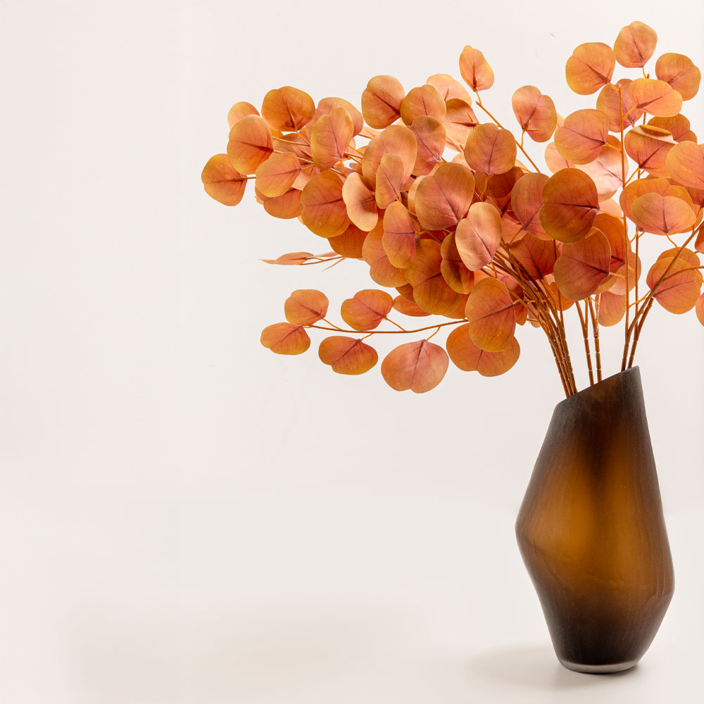 EUCALYPTUS ΚΛΑΔΙ ΤΕΧΝΗΤΟ 84 POLYESTER TERRACOTTA
