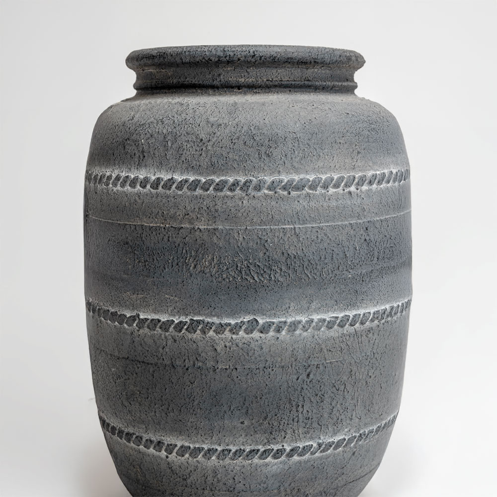 VESUVIUS ΓΛΑΣΤΡΑ 35x35x46cm MgO ΓΚΡΙ