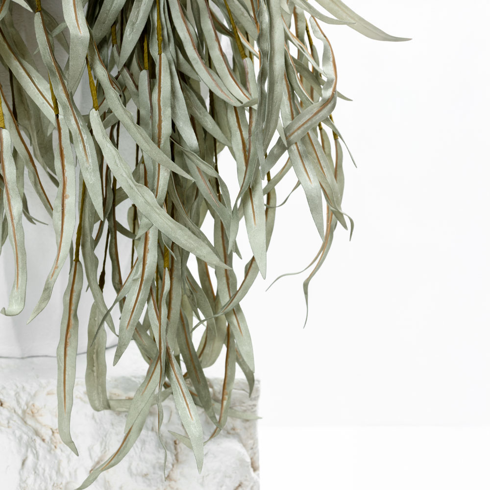 EUCALYPTUS BLOOMS ΚΛΑΔΙ ΤΕΧΝΗΤΟ 90 FOAM ΠΡΑΣΙΝΟ