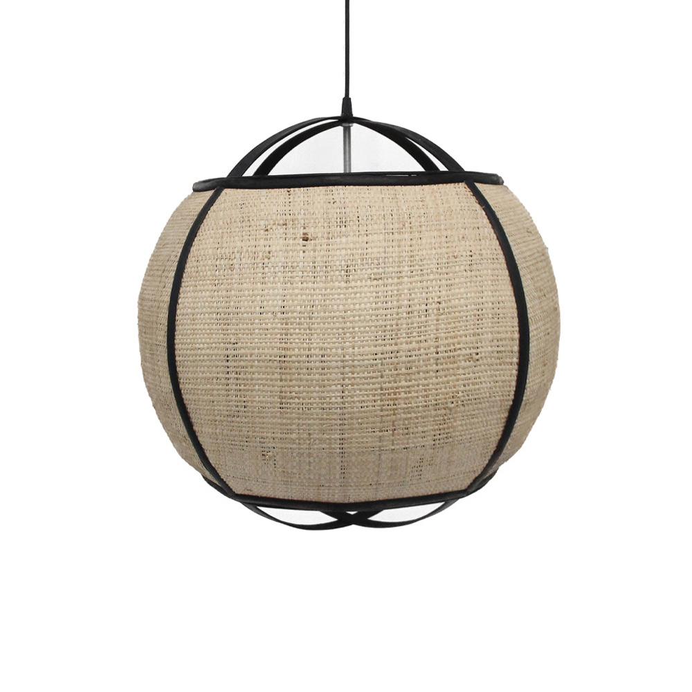 NUBIA ΦΩΤΙΣΤΙΚΟ ΟΡΟΦΗΣ 52x52x50 ΣΧΟΙΝΙ ΦΥΣΙΚΟ ΜΑΥΡΟ BAMBOO