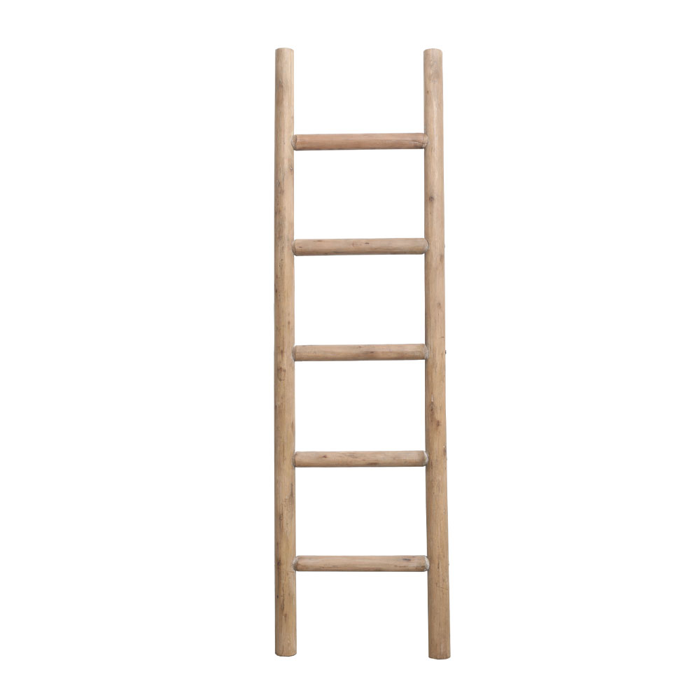 LADDER BAMBOO ΔΙΑΚΟΣΜΗΤΙΚΗ ΣΚΑΛΑ 43x6x148 ΞΥΛΟ ΦΥΣΙΚΟ