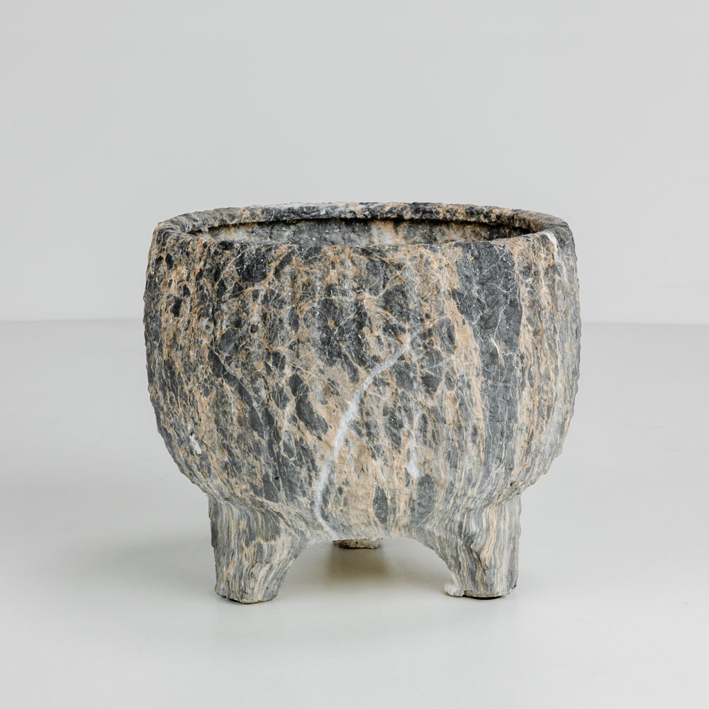 ROCKY ΚΑΣΠΩ 27x27x23 ΚΕΡΑΜΙΚΟ ΑΝΘΡΑΚΙ ΜΠΕΖ
