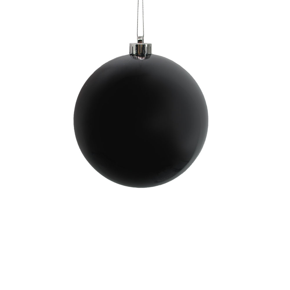PERLA DARK ΧΡΙΣΤΟΥΓΕΝΝΙΑΤΙΚΗ ΜΠΑΛΑ 15x15x15 ΠΛΑΣΤΙΚΟ ΜΑΥΡΟ