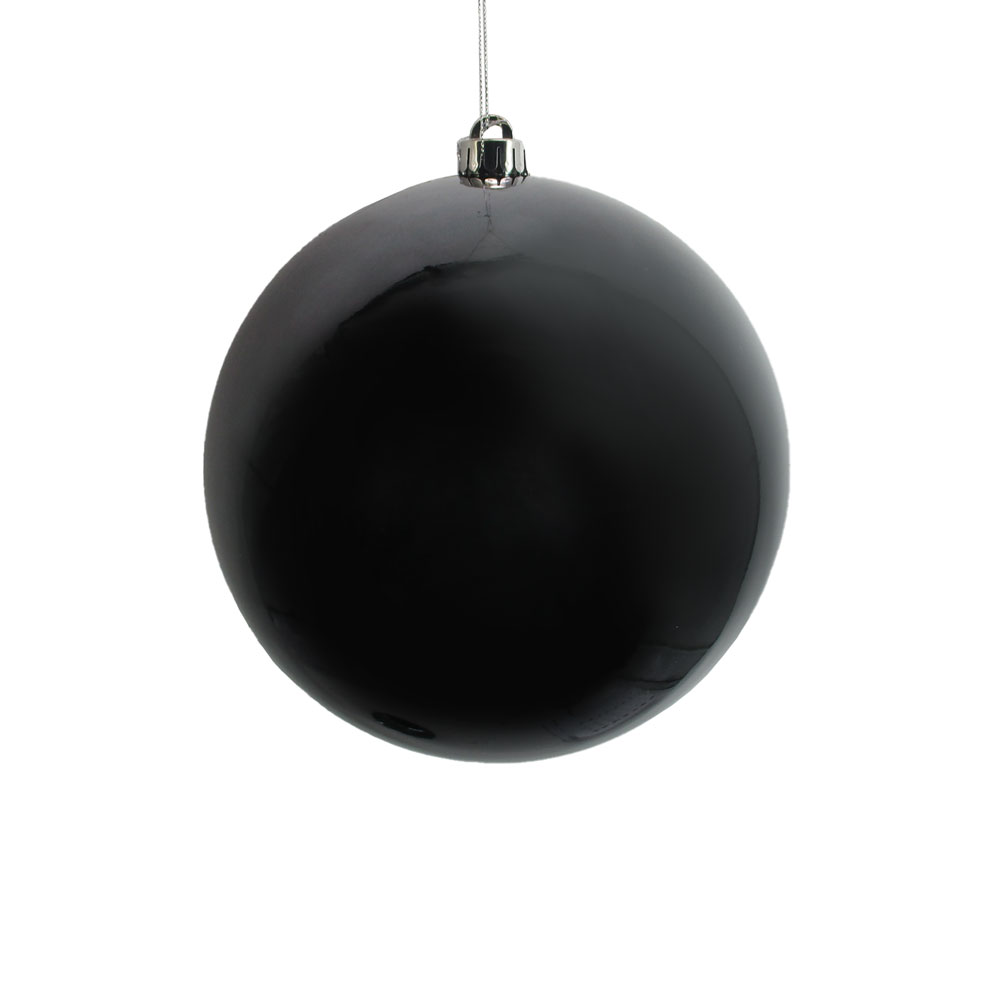 PERLA DARK ΧΡΙΣΤΟΥΓΕΝΝΙΑΤΙΚΗ ΜΠΑΛΑ 20x20x20 ΠΛΑΣΤΙΚΟ ΜΑΥΡΟ