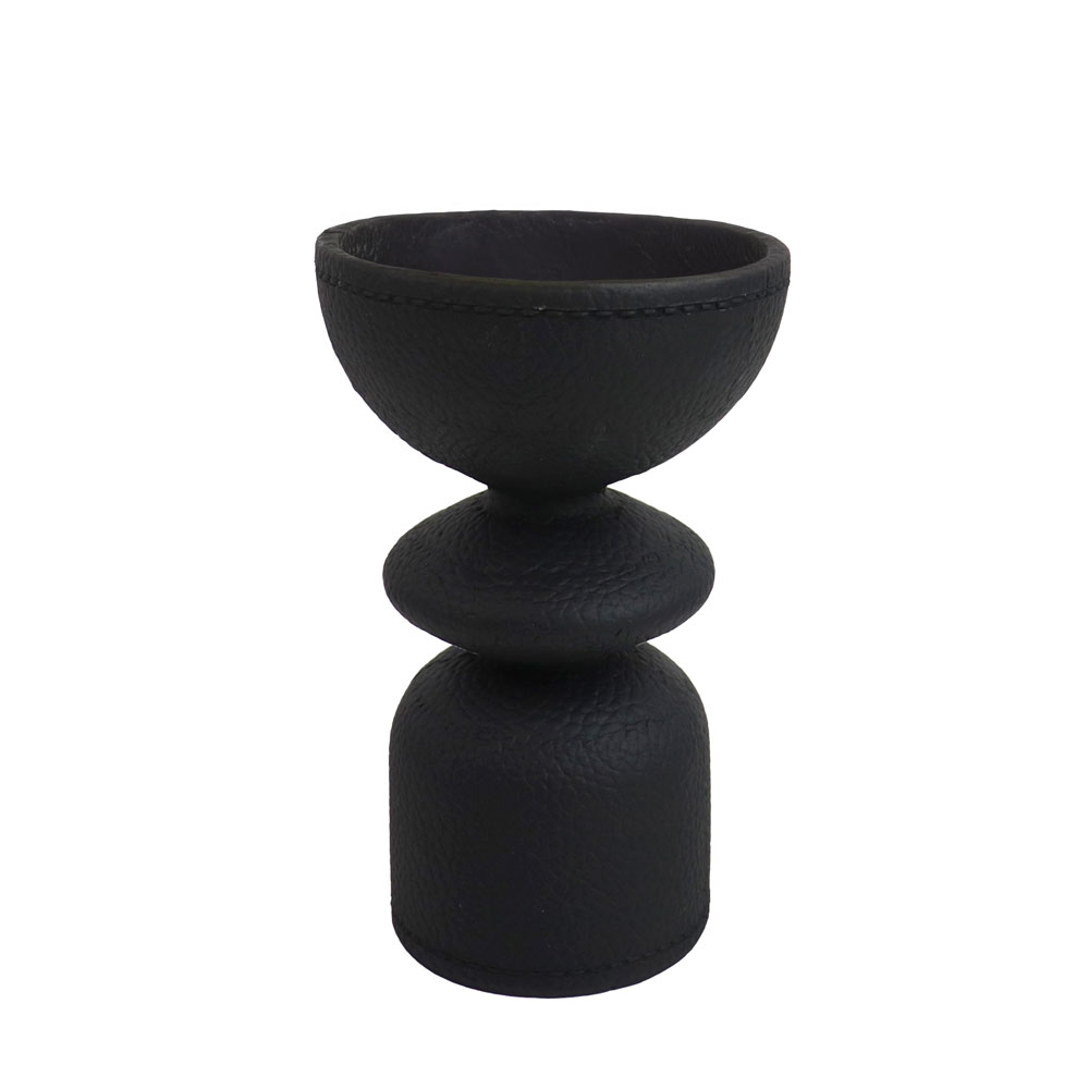 NOCTURIA ΔΙΑΚΟΣΜΗΤΙΚΟ ΚΗΡΟΠΗΓΙΟ 10x10x15.5 POLYRESIN ΜΑΥΡΟ