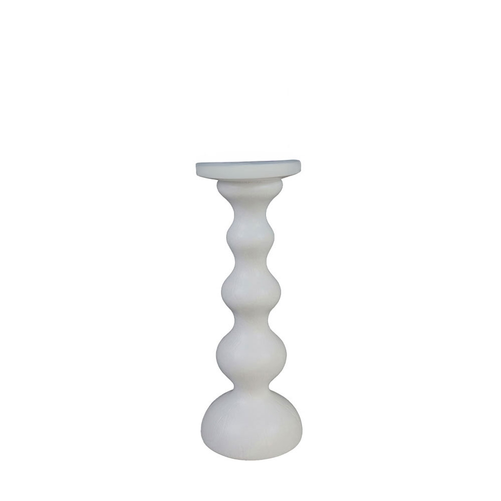 CADENA ΔΙΑΚΟΣΜΗΤΙΚΟ ΚΗΡΟΠΗΓΙΟ 11x11x29 POLYRESIN ΛΕΥΚΟ