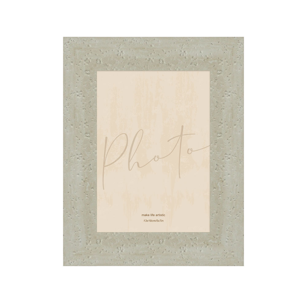 LITHOS ΚΟΡΝΙΖΑ 18.6x1.5x23.7 POLYRESIN BEIGE ΓΥΑΛΙ