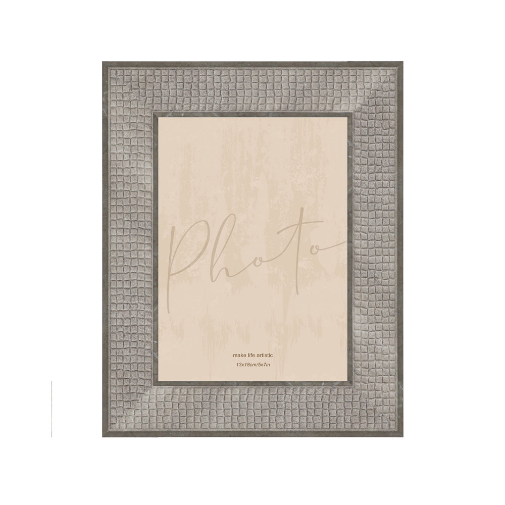 ESTRAZZO ΚΟΡΝΙΖΑ 18.6x1.4x23.7 POLYRESIN ΓΚΡΙ ΣΚΟΥΡΟ ΓΥΑΛΙ