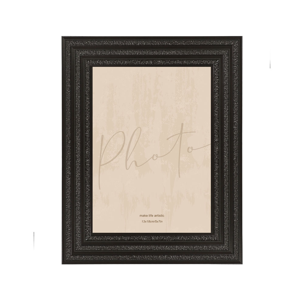 LINEA 4 ΚΟΡΝΙΖΑ 18.2x1.4x23.3 POLYRESIN ΜΑΥΡΟ ΓΥΑΛΙ