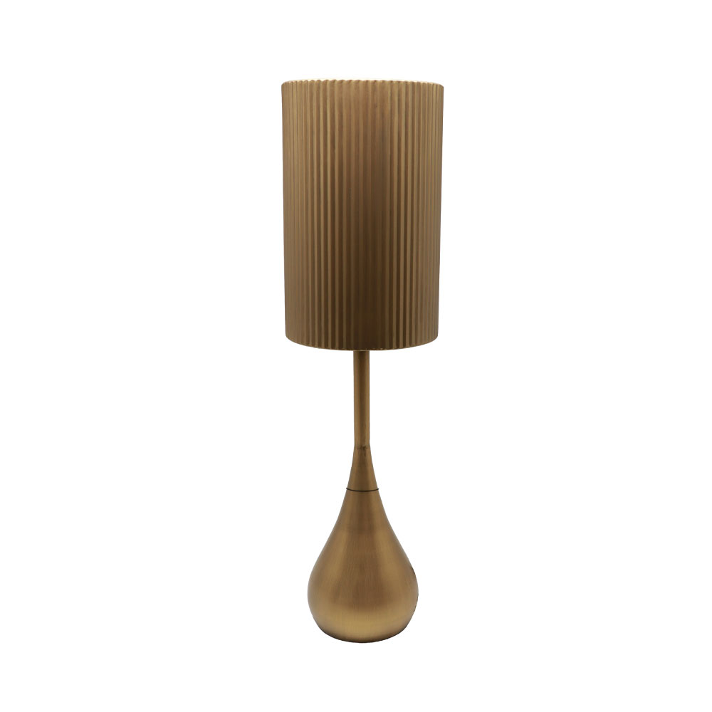 STALA ΦΩΤΙΣΤΙΚΟ ΕΠΙΤΡΑΠΕΖΙΟ 20x20x73.5 ΜΕΤΑΛΛΟ BROWN GOLD