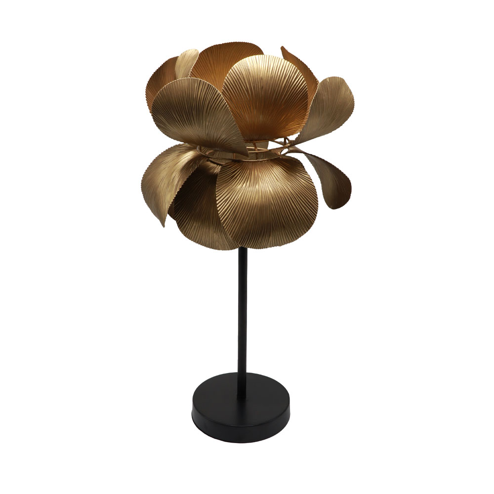 BLOSSOM ΦΩΤΙΣΤΙΚΟ ΕΠΙΤΡΑΠΕΖΙΟ 30x30x67 ΜΕΤΑΛΛΟ BROWN GOLD